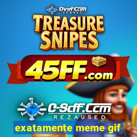 exatamente meme gif